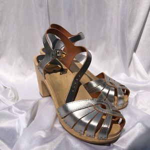 Silver Braided Swedish Hasbeens 🕸